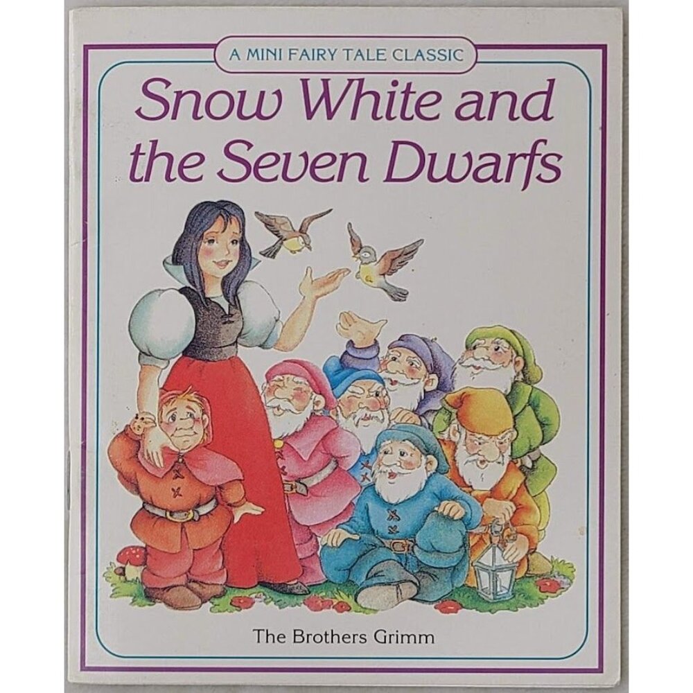 Mini Fairy Tale Classic Snow White & The Seven Dwarfs The Brothers Grimm 1994